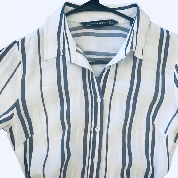 🤍ZARA STRIPED DRESS🤍 - Picture 4 of 5